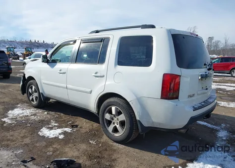2010 Honda Pilot Ex-L from USA, damaged, VIN 5FNYF4H59AB034238